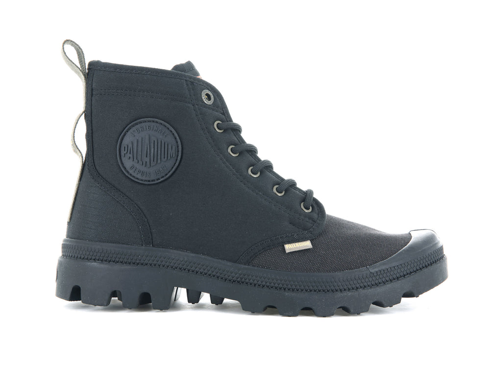 Botas Palladium PAMPA SHADE 75TH Hombre Negras | Costa Rica-06945